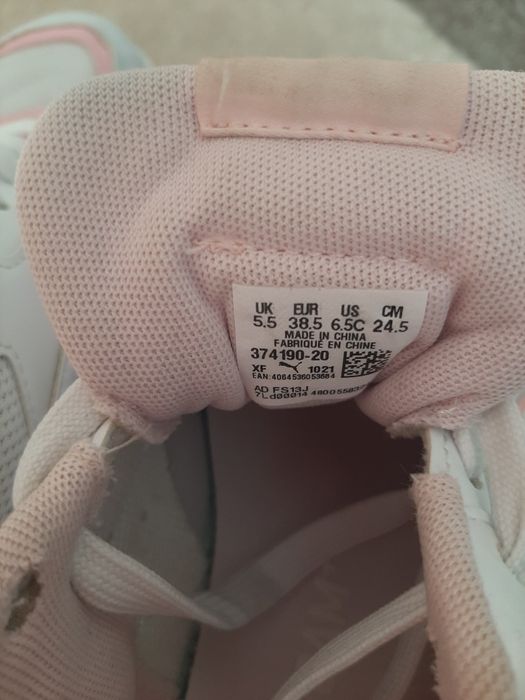 Дамски маратонки Puma SoftFoam+ – бяло/розово – много добро състояние