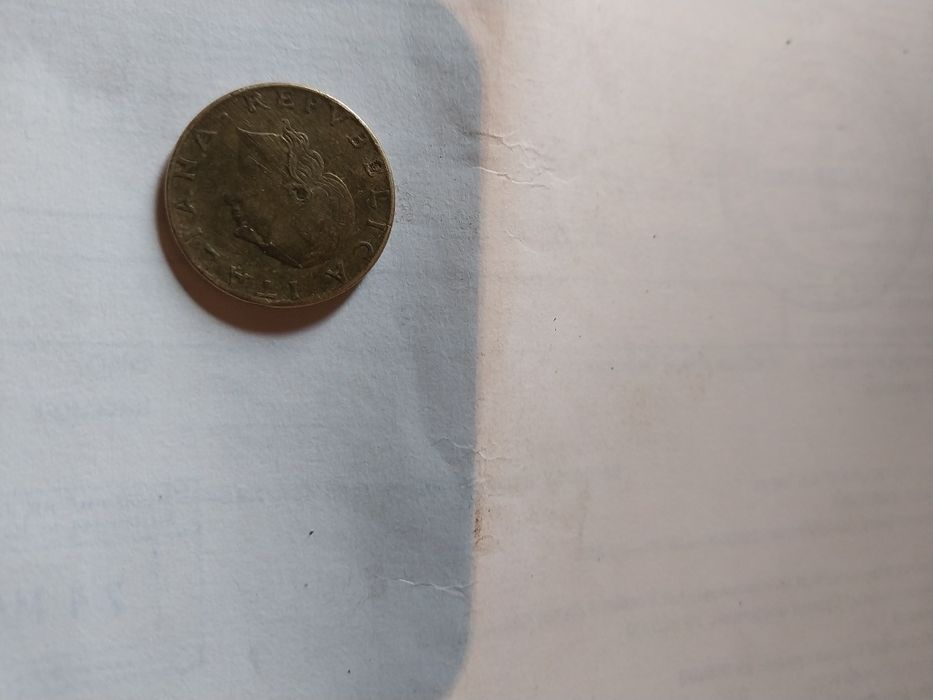 20 евро центов и лира