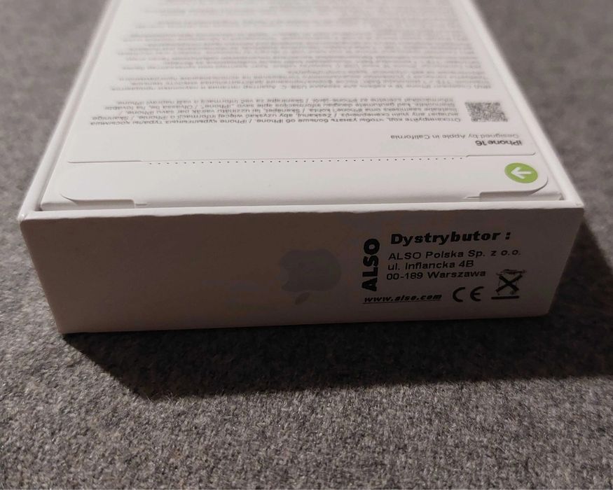 iPhone 16 - White, 256 GB Sigilat