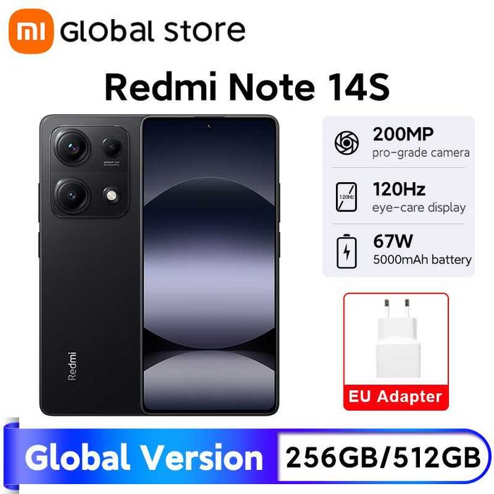 Продам Redmi note 14S 8/256gb black