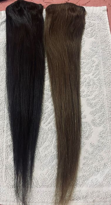 Естествени  коси може да се третират