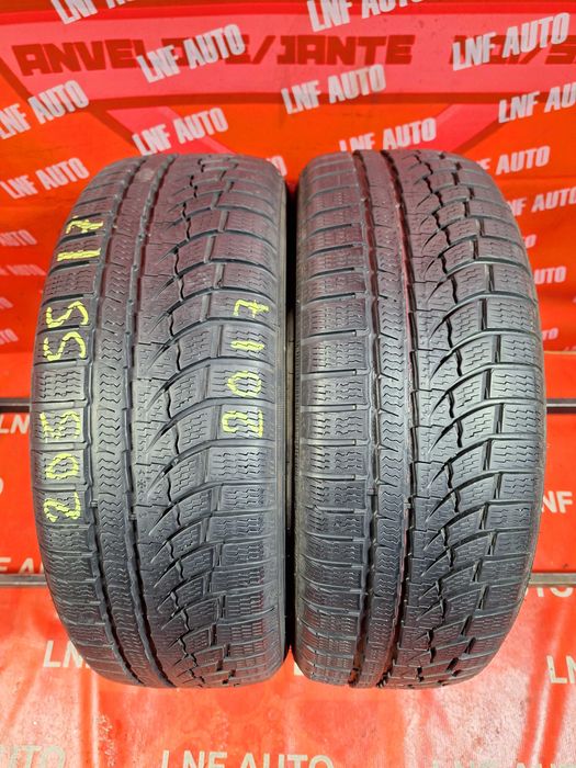 Anvelope de IARNA - 205/55/17 - NOKIAN - 7.22 MM - DOT 2017 !