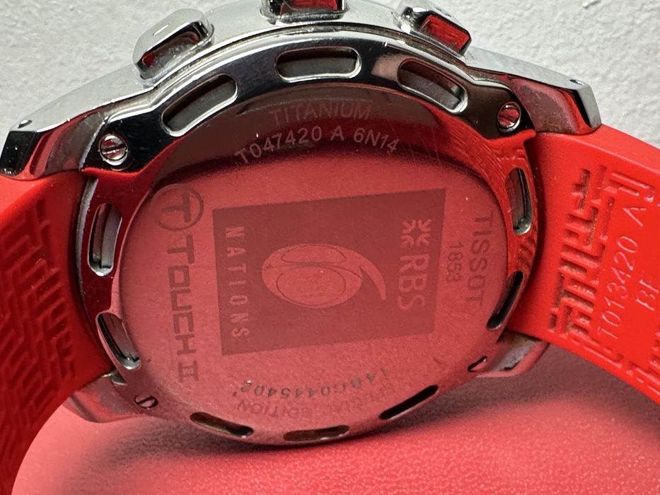 Tissot T-Touch II Titanium RBS 6 Nations Special Edition