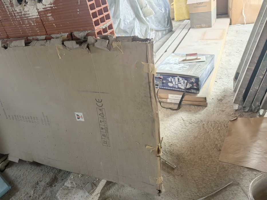 Параван за баня.