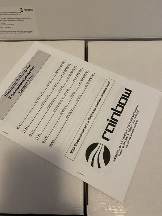 Boxe auto Rainbow DL-X69 noi Bucuresti Sectorul 5 • OLX.ro