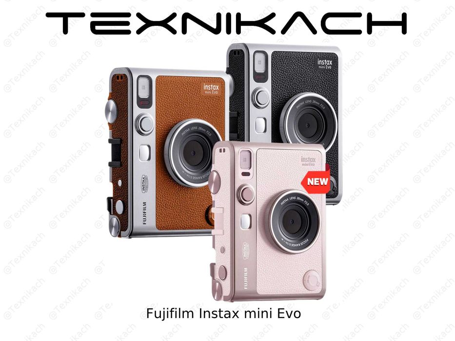 Fujifilm Instax mini Evo • Yetkazib berish • Tekshirib to‘lash