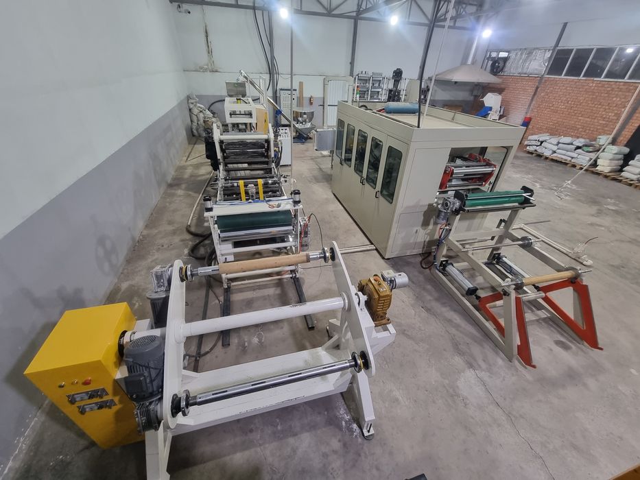 Термаформовочная линия для производство одноразовый посуды