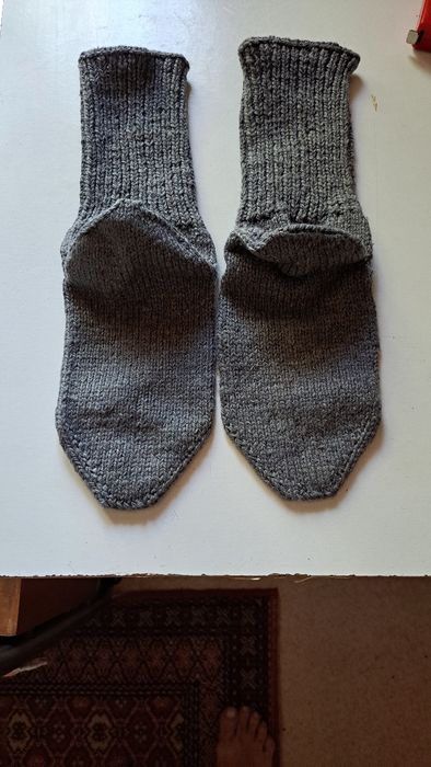 Плетени чорапи вълнени