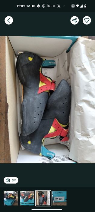 Еспадрили за катерене Scarpa Drago 41