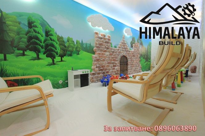 Изграждане на солна стая - от 9000лв с ддс + халогенератор 36м. гаранц