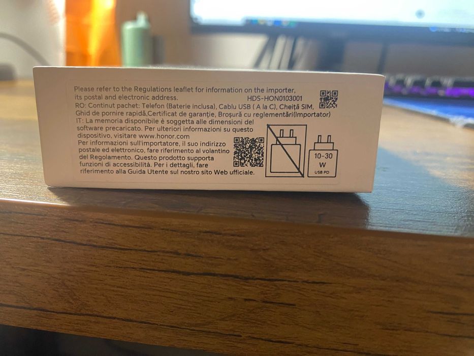 Honor 400 lite 252gb