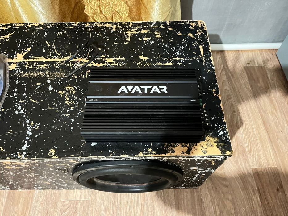 Сабвуфер и усилитель