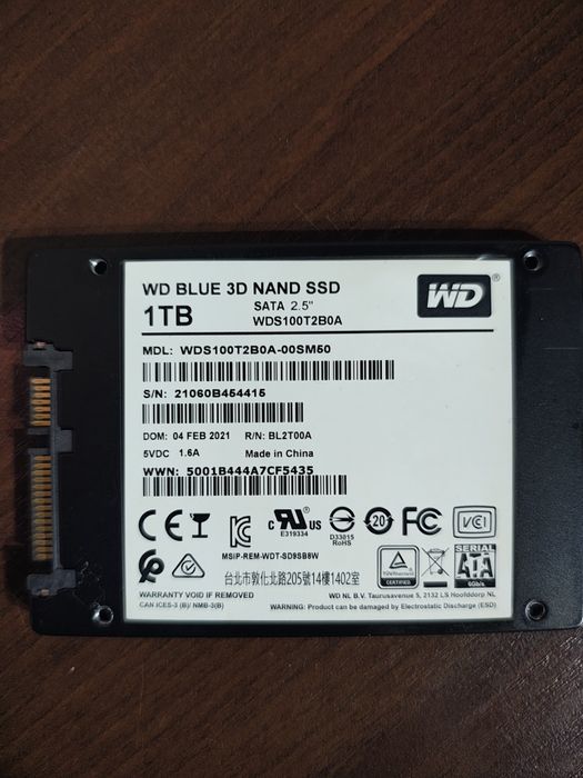 SSD 1 TB stare perfecta
