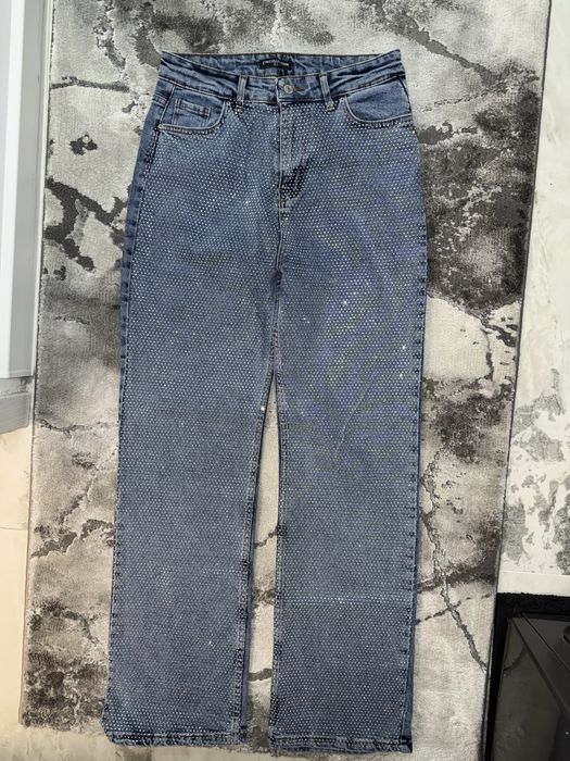 Дамски дънки с камъни