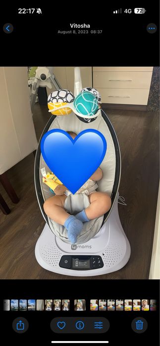 Люлка 4moms mamaroo 4.0