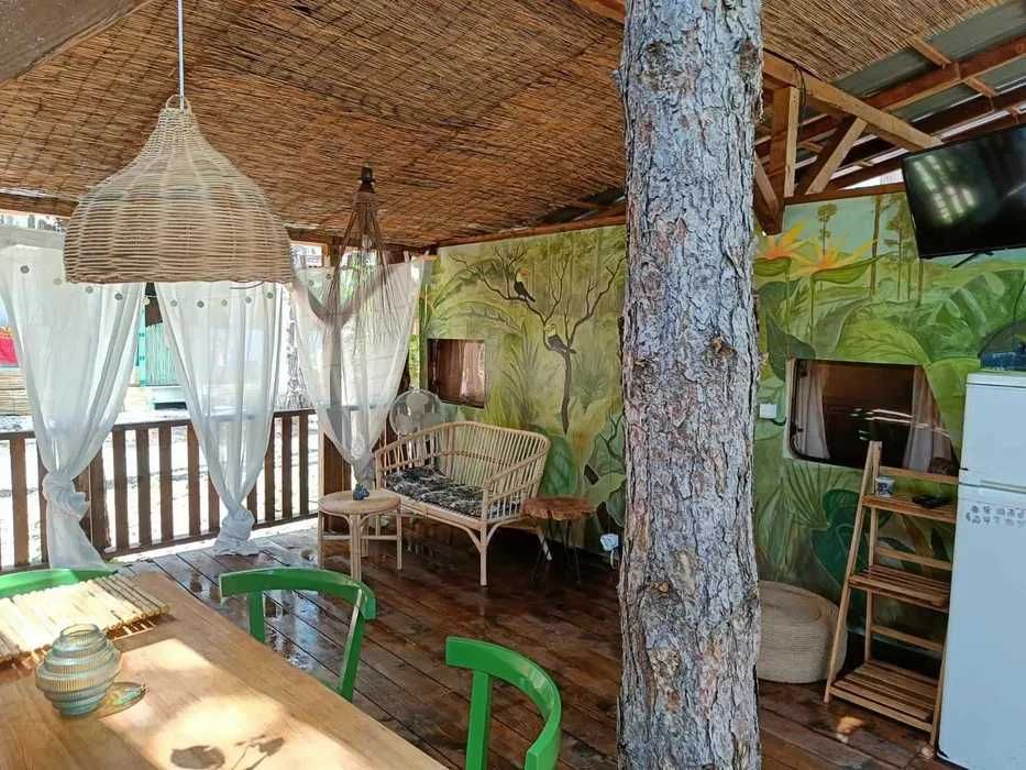 Каравана "Флора" на къмпинг Созопол Еко (Градина Еко)