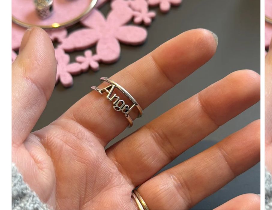 пръстен pandora, angel, ангел, сребърен, сертификат с кутийка