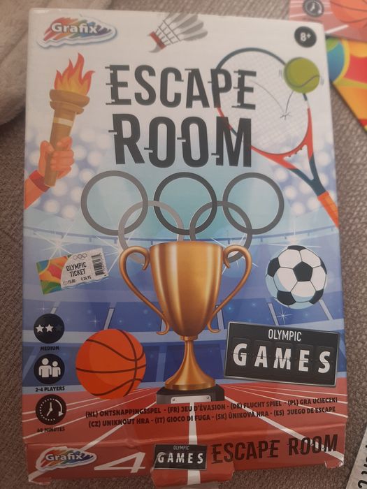 Joc 2 - 4 persoane Escape Room Olympic Games Franceza Germana Italina