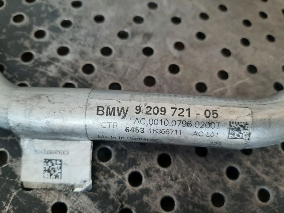 conducta clima ac  mini cooper f55 bmw seria 3 f31 f32 f33 645316366711  9209721-05