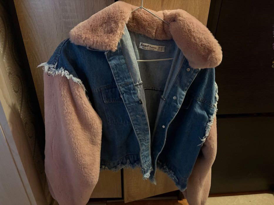 Дънково яке с пух