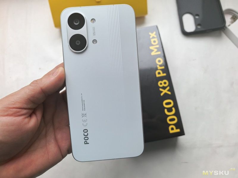 Xiaomi Poco X8 Pro Max 12/512 Gb White (белый)