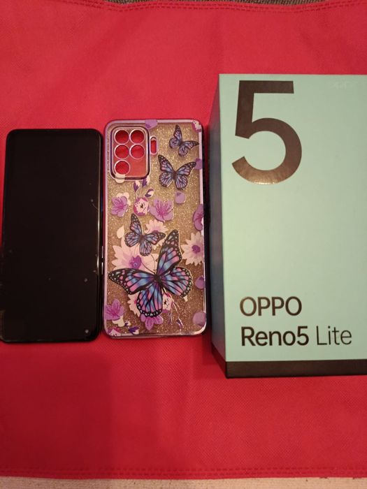 Oppo Reno5 Lite 128GB 8G Fantastic Purple cu husă