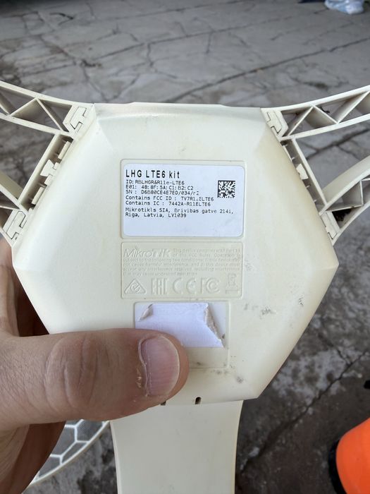 4G роутер MikroTik LHG LTE6 kit