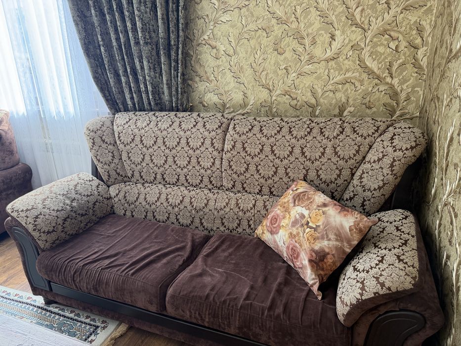 Продам бу диван и кресла
