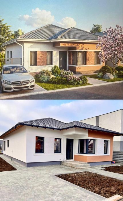 Casa individuala  parter- JISK,strada principala intrare DOMNESTI