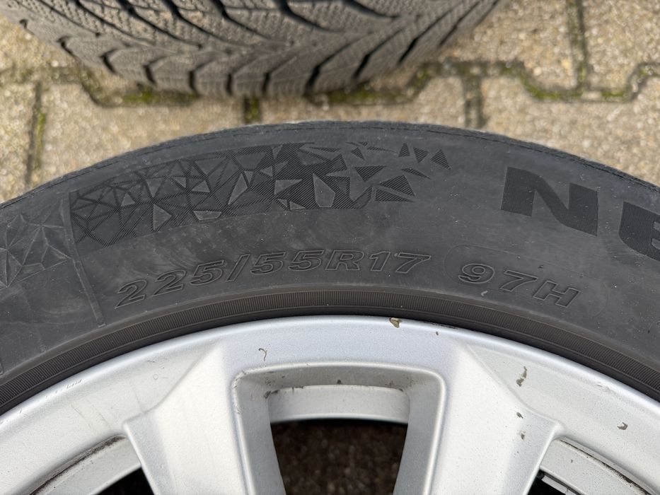 Jante Aluminiu BMW 5x120 Anvelope Iarna 225 55 17