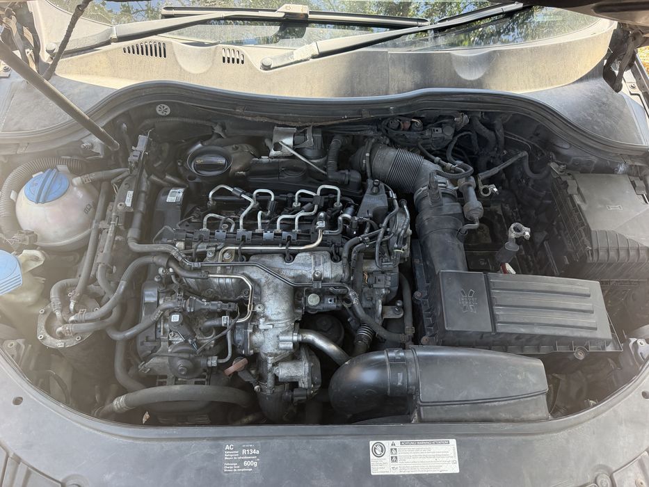 На части VW Passat B6 седан 2.0 TDI 140 к.с. Комън Рейл код CBA ръчна кутия кожен салон Пасат 6