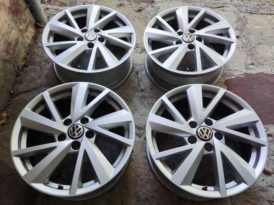 VW 5x112 - 17 цола оригинални лети джанти Фолксваген 5х112