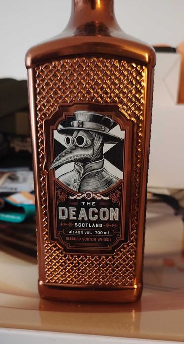 Бутилка от уиски The Deacon (ПРАЗНА)