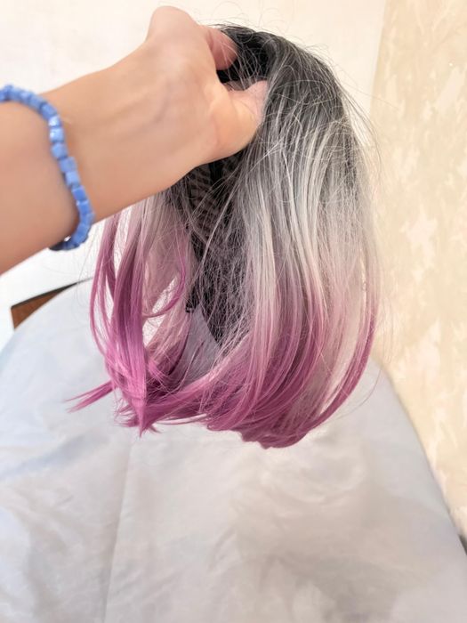 Искусственные волосы русые