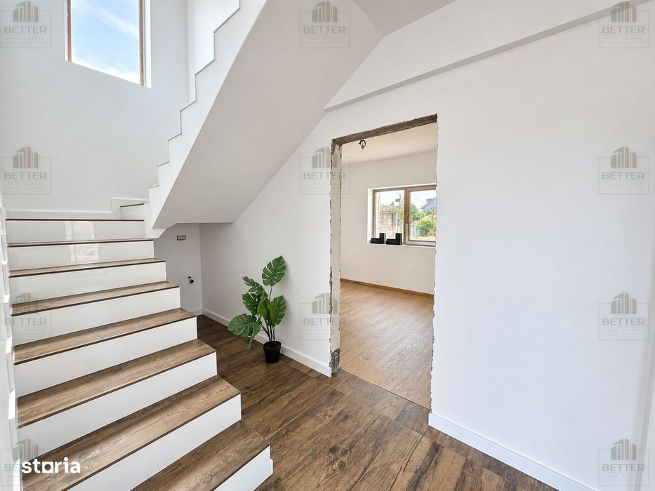 Casă individuală – 5 camere, 3 băi | Comuna Berceni - Curte amenajată