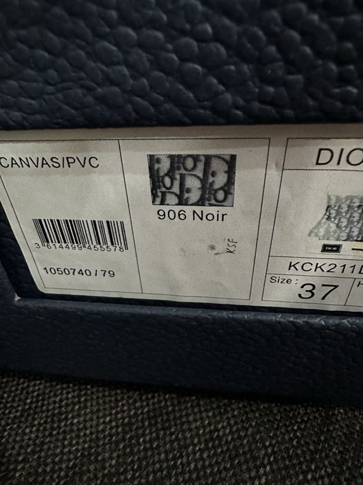 Dior B23 High Top Logo Oblique