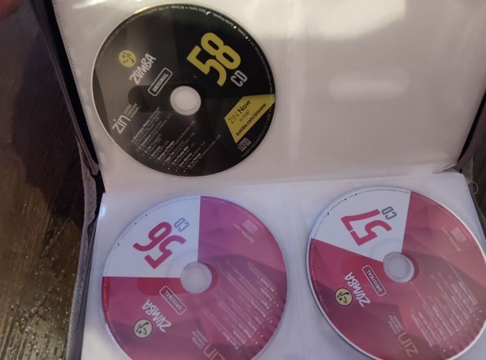 Оригинални Зумба дискове - 28 CD +1 DVD (ZIN & Mega Mix)
