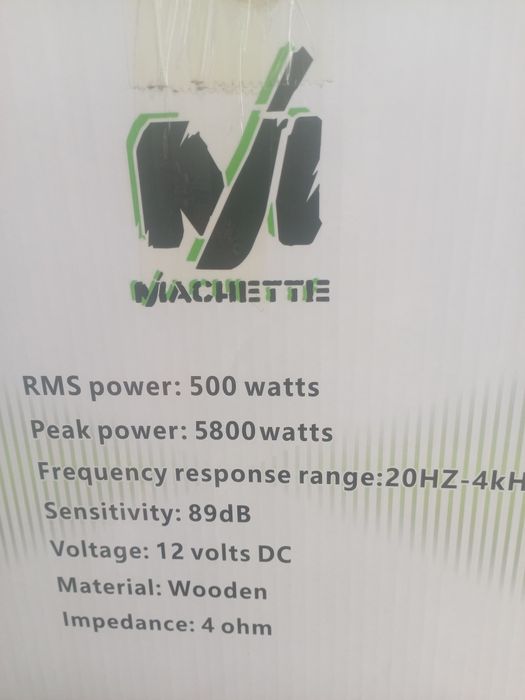 Machette sambufer sotiladi