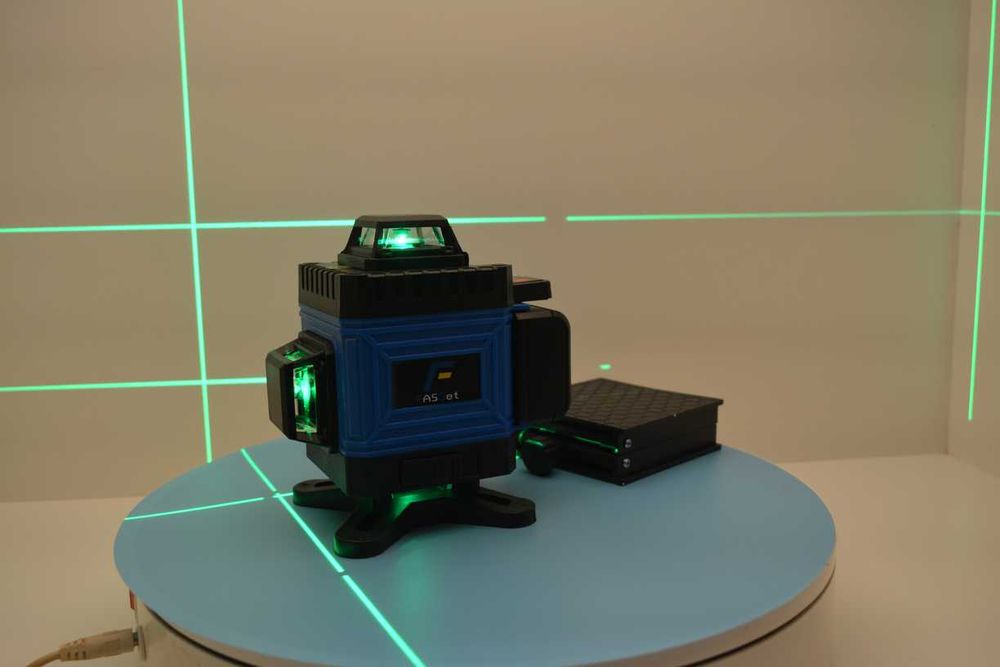 Hot Contine 2 baterii  Reducere Nivela unda Green 16 linii cu telecomandă  Nou Nivelă Laser kkamoon 16 linii 4D fascicul fascicul verde  Superoferta N
