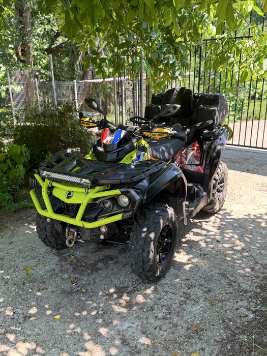 Can am Outlander Max 1000 / Nr. Negru / Servo / 2014 / stare ideala