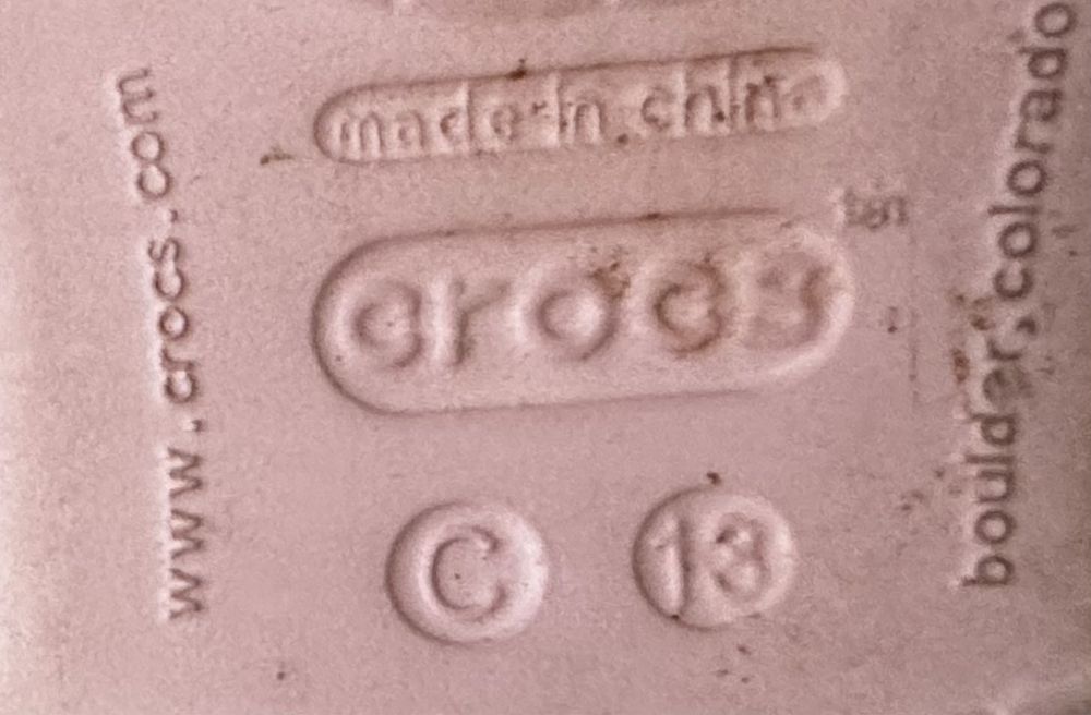 Кроксы оригинал С13