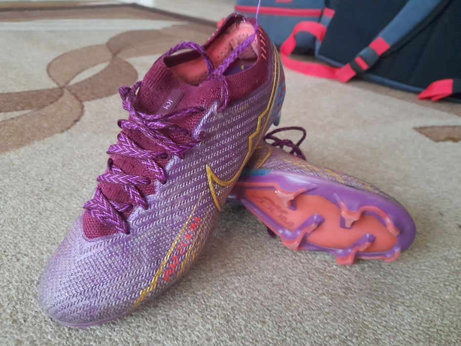 Nike Zoom Mercurial Vapor 15 Elite KM FG-Claret