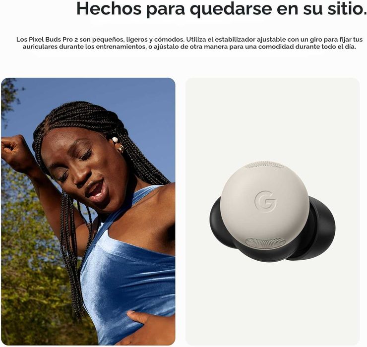 Casti In-Ear Google Pixel Buds Pro 2, True Wireless, ANC, Google AI, Bluetooth, Microfon-sigilat