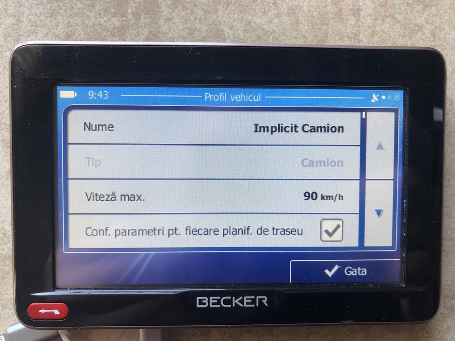 navigatie gps tir camion autobuz autoturism Becker harti actualizate 2026