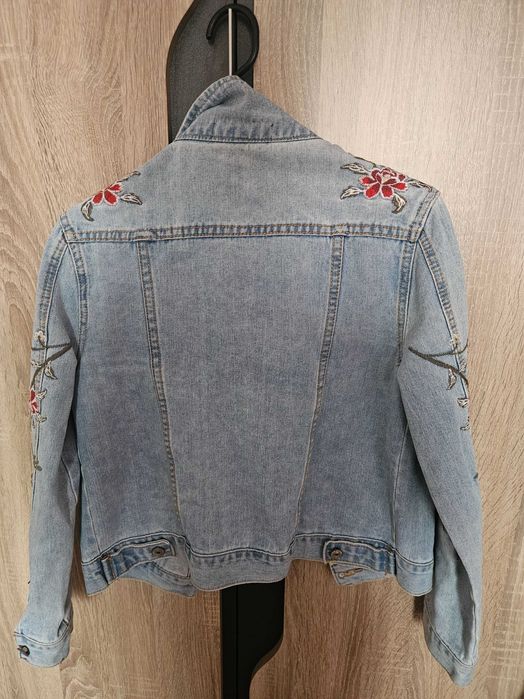 Дамско дънково яке