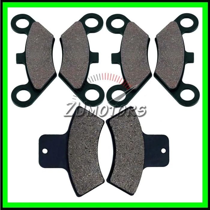 Set Placute Frana atv LINHAI 250 260 275 300 400 Fata Spate - 3 Etriere