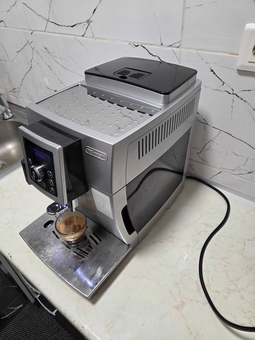 Espressor Automat DeLonghi Intensa Cappuccino ECAM23.450.S, EX:3 Magnifica S Aparat cu Cafea Boabe