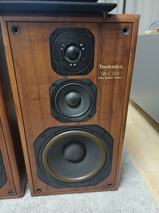 Technics sb c350 pereche boxe  japan original