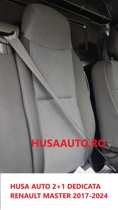 Husa autoutilitara dedicata 2+1 Renault Master 2017-2024