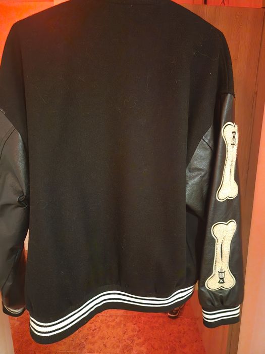 Оригинално яке black air тип varsity jacket размер M